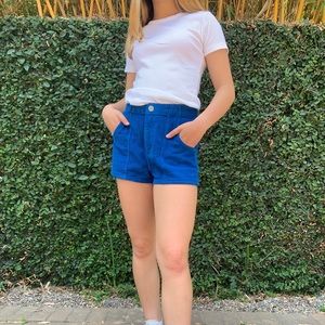 🌟WHITE BRANDY MELVILLE SHIRT W/ SCALLOP COLLAR🌟